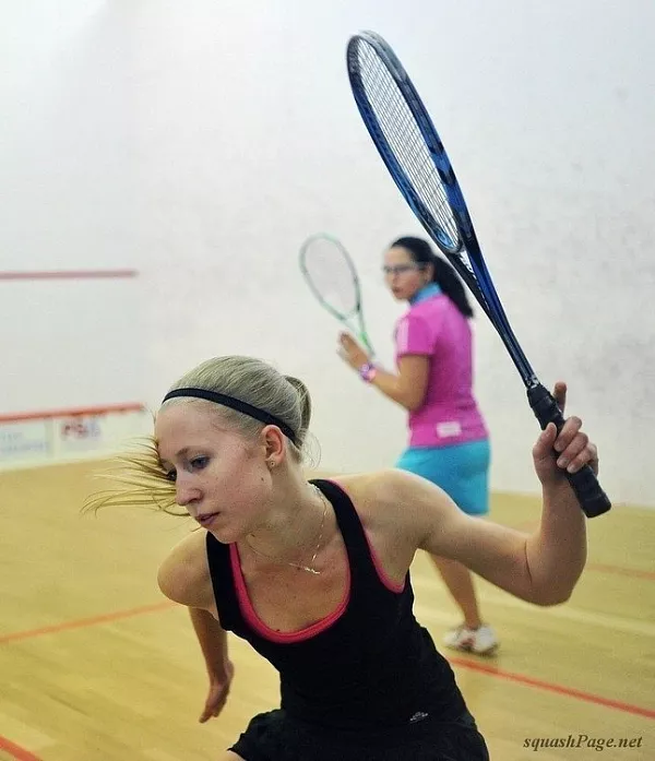 Anna Klimundová squash