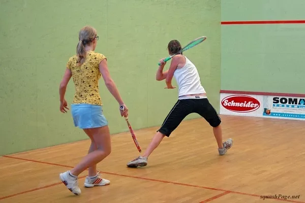 Siga?evová Jana, Pelešková Denisa squash