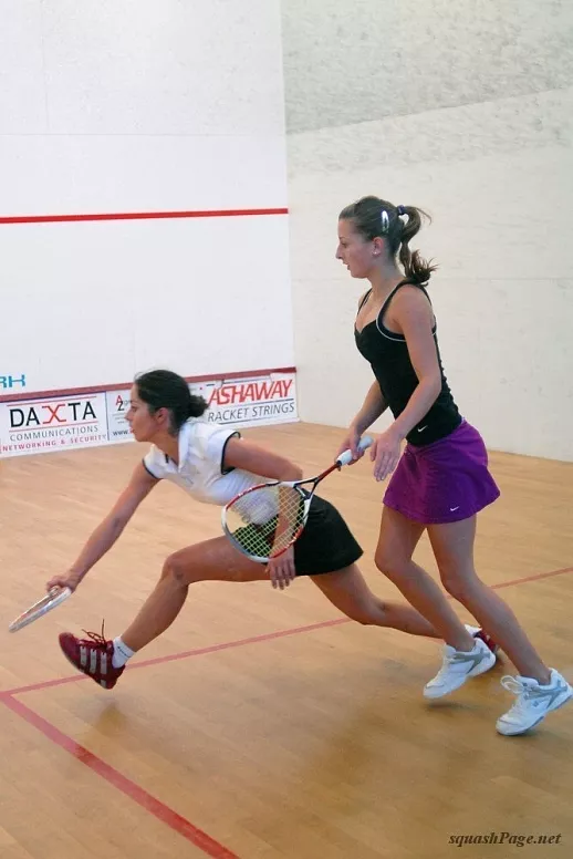 Babjuková Natálie, Šáchová Lucie squash