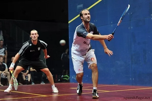 Simon Rosner, Gregory Gaultier squash