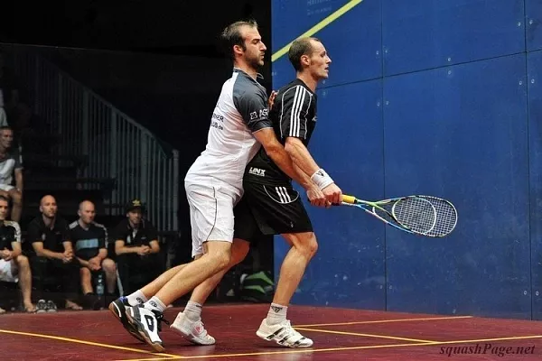 Simon Rosner, Gregory Gaultier squash