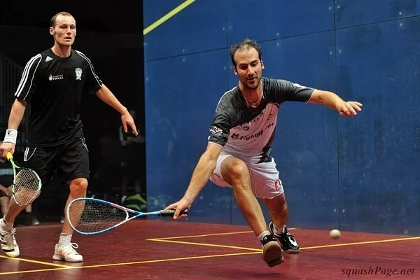 Simon Rosner, Gregory Gaultier squash