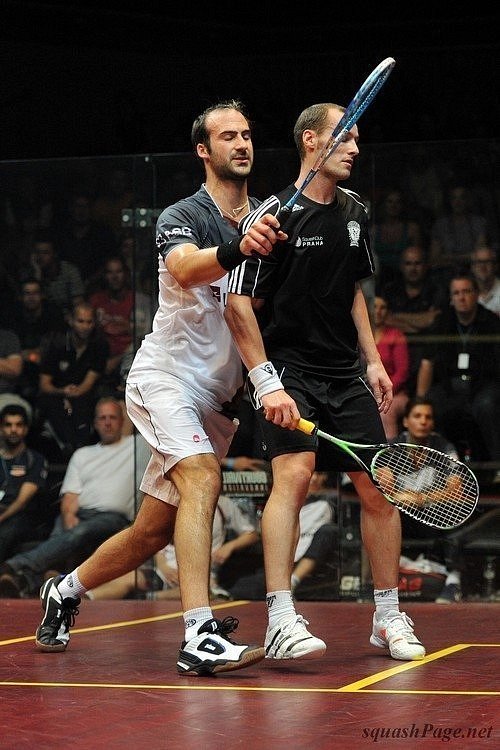 Simon Rosner, Gregory Gaultier squash