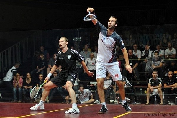 Simon Rosner, Gregory Gaultier squash