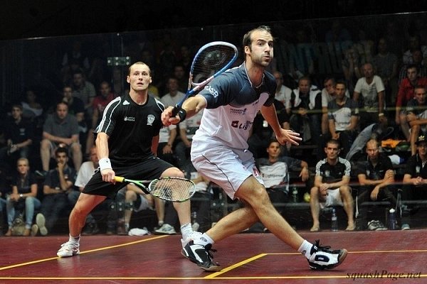 Simon Rosner, Gregory Gaultier squash