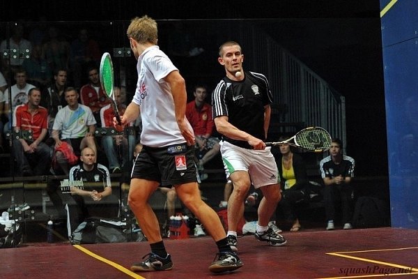 Andy Haschker, Gus Hansen squash