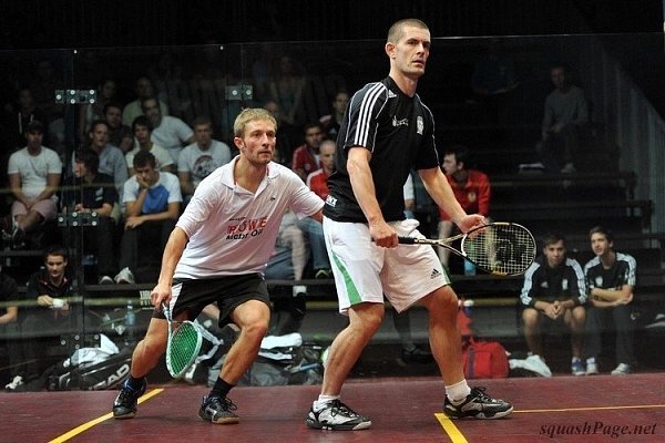 Andy Haschker, Gus Hansen squash