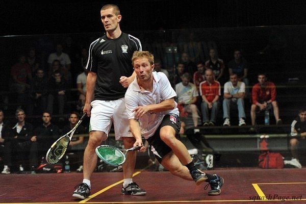 Gus Hansen, Andy Haschker squash