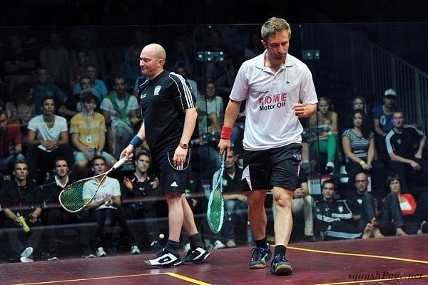 Tim Vail, Andy Haschker squash